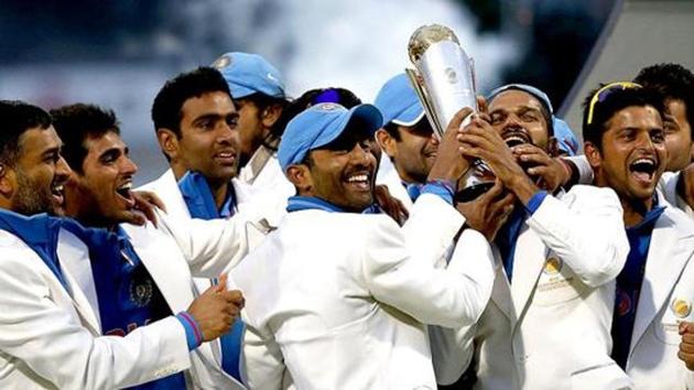 The Indian cricket team have risen a place to third in the International Cricket Council (ICC) rankings.(AP)