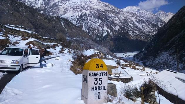 A view of the Harsil valley in Uttarkashi. (VONAY SANTOSH KUMAR) A view of the Harsil valley in Uttarkashi. (VONAY SANTOSH KUMAR)