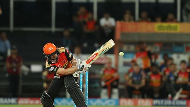 Kane Williamson smashed 40 off 25 balls as SRH reached 209/3, their highest score in the history of IPL. (BCCI) 