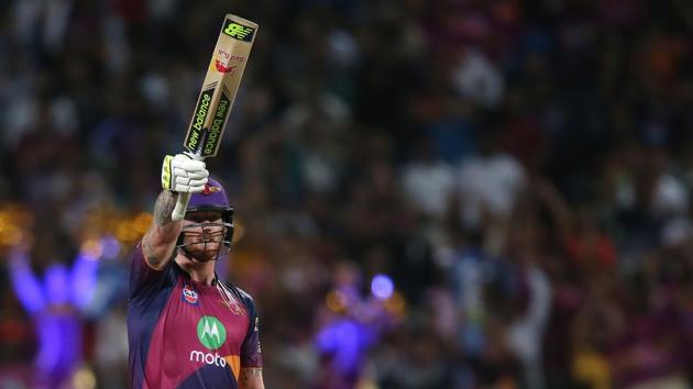 Ben Stokes slammed a century as Rising Pune Supergiant defeated Gujarat Lions by five wickets. Get full scorecard of Rising Pune Supergiant vs Gujarat Lions here.(BCCI)