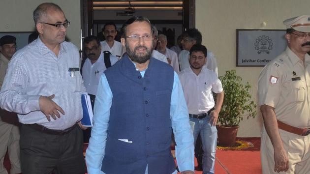 HRD minister Prakash Javadekar will launch portraits of Param Veer Chakra-decorated soldiers. (HT File) HRD minister Prakash Javadekar will launch portraits of Param Veer Chakra-decorated soldiers. (HT File)