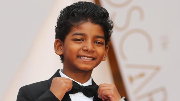 Actor Sunny Pawar of Lion arrives at the 89th Academy Awards.(REUTERS)