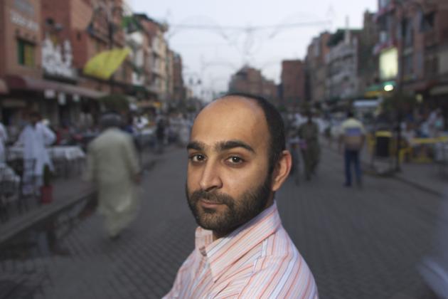 Mohsin Hamid believes that fiction plays an important role in a political space, allowing readers to have emotional experiences(Ed Kashi)