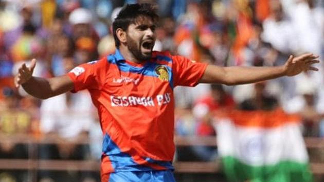 Nathu Singh joined Gujarat Lions at the start of the 2017 Indian Premier League.(BCCI)