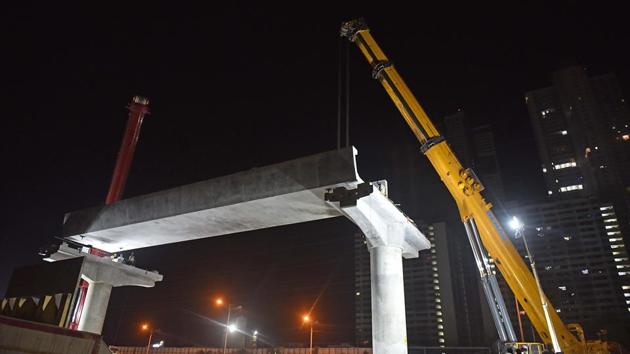 The cost of the project is Rs6,208 crore. (Pratham Gokhale/HT Photo)