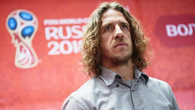 “I’m very excited and curious to discover the country and its people,” Carles Puyol stated ahead of his India visit for FIFA U-17 World Cup (FIFA via Getty Images) “I’m very excited and curious to discover the country and its people,” Carles Puyol stated ahead of his India visit for FIFA U-17 World Cup (FIFA via Getty Images)