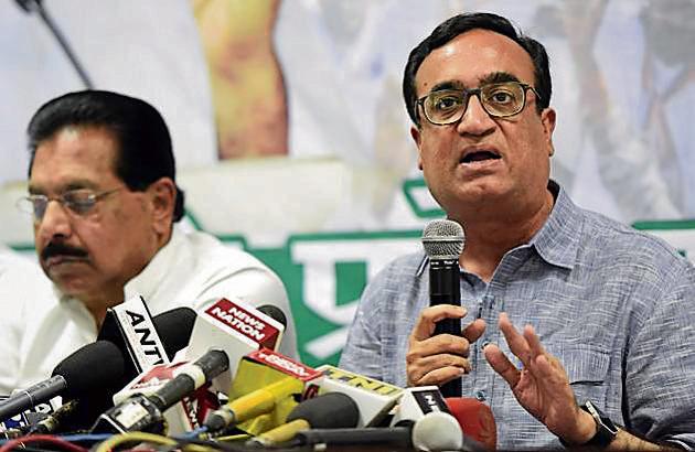 Maken and Chacko had resigned after taking moral responsibility for the Congress’ defeat in Delhi municipal elections. The party won only 30 out of 270 seats in the polls and finished third after BJP and AAP. (Sonu Mehta/HT PHOTO) Maken and Chacko had resigned after taking moral responsibility for the Congress’ defeat in Delhi municipal elections. The party won only 30 out of 270 seats in the polls and finished third after BJP and AAP. (Sonu Mehta/HT PHOTO)