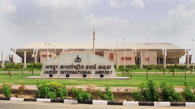 The number of flights from Jaipur airport went up to 3,744 in 2016-17. (HT Photo) The number of flights from Jaipur airport went up to 3,744 in 2016-17. (HT Photo)