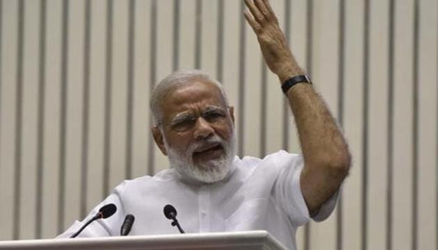 Prime Minister Narendra Modi has asked officials to broaden the tax net.(Sushil Kumar/HT PHOTO)