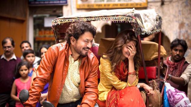 Pakistani actor Saba Qamar makes her Bollywood debut opposite Irrfan Khan in Hindi Medium. Pakistani actor Saba Qamar makes her Bollywood debut opposite Irrfan Khan in Hindi Medium.