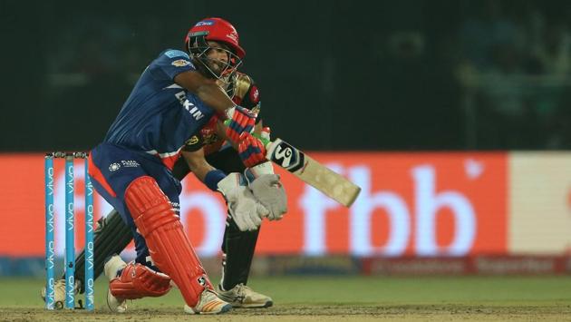 Rishabh Pant too scored a 20-ball 34 to give Delhi Daredevils the momentum to chase down Sunrisers Hyderabad’s 185/3. (BCCI)