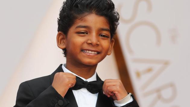 Sunny Pawar at the 89th Academy Awards event.(REUTERS) Sunny Pawar at the 89th Academy Awards event.(REUTERS)