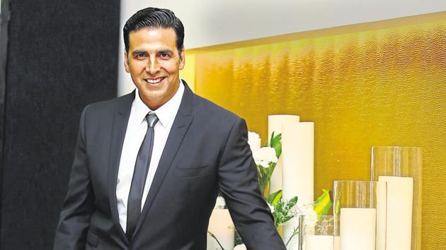 Actor Akshay Kumar denies rumours of fighting elections. (Raajessh Kashyap/HT Photo) Actor Akshay Kumar denies rumours of fighting elections. (Raajessh Kashyap/HT Photo)