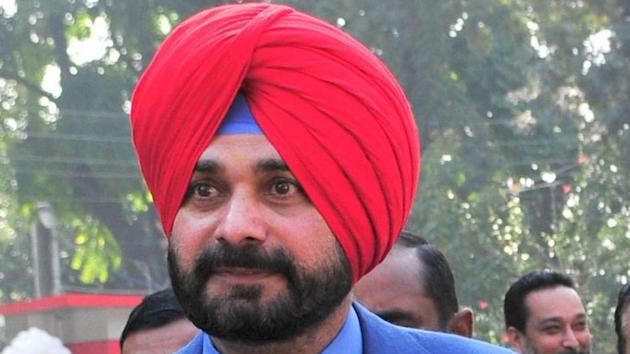 Local government minister Navjot Singh Sidhu.(HT File Photo) Local government minister Navjot Singh Sidhu.(HT File Photo)