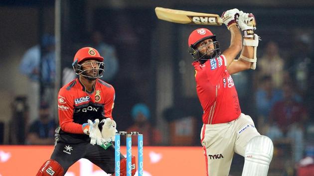 Kings XI Punjab can take comfort from a good batting line-up that boasts of Hashim Amla who has scored 315 runs, including a century, as they take on Royal Challengers Bangalore away at the Chinnaswamy Stadium on Friday.(AFP) Kings XI Punjab can take comfort from a good batting line-up that boasts of Hashim Amla who has scored 315 runs, including a century, as they take on Royal Challengers Bangalore away at the Chinnaswamy Stadium on Friday.(AFP)