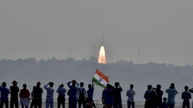 People watch as a rocket from Indian Space Research Organisation (Isro) takes off successfully, Sriharikota, Andhra Pradesh. (Representative Photo) (PTI) People watch as a rocket from Indian Space Research Organisation (Isro) takes off successfully, Sriharikota, Andhra Pradesh. (Representative Photo) (PTI)