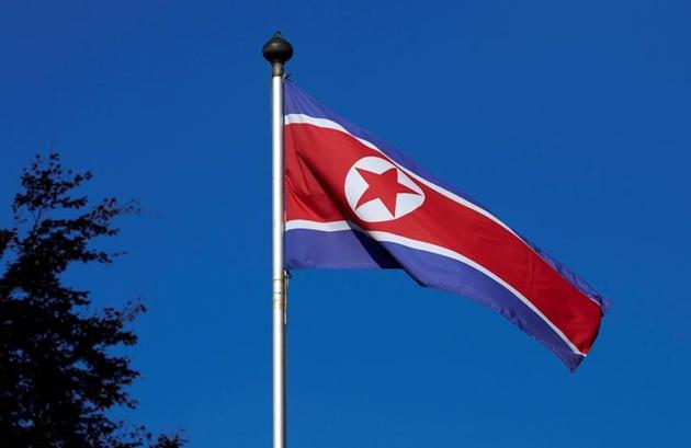 File photo of the North Korean flag at the Permanent Mission of North Korea in Geneva.(Reuters) File photo of the North Korean flag at the Permanent Mission of North Korea in Geneva.(Reuters)