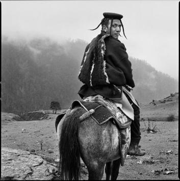 Sonam Wangdi, a Brokpa tribesman in Merak village, 2004. (Courtesy: Serena Chopra)