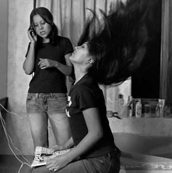 Yangchen and her best friend Lakey at home in Thimphu in 2004. (Courtesy: Serena Chopra)