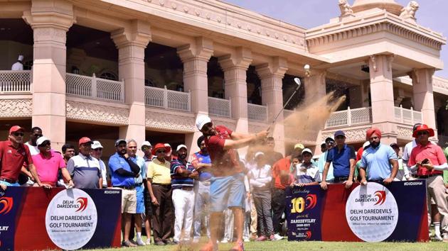 Delhi Daredevils batting star Karun Nair had a bit of a starting trouble during tee off. (delhi daredevils) 