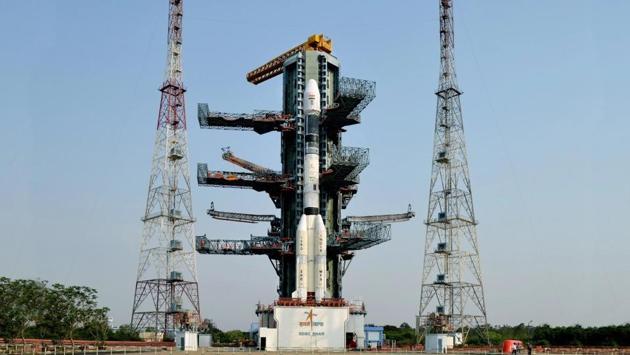 The 28 hours countdown operations for the Friday launch of India’s Geosynchronous Satellite Launch Vehicle (GSLV-F09) carrying GSAT-9 began on Thursday afternoon. (PHOTO CREDIT: ISRO) 