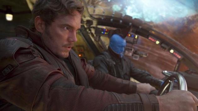 Chris Pratt (left), and Michael Rooker in a scene from Guardians Of The Galaxy Vol. 2.(AP) Chris Pratt (left), and Michael Rooker in a scene from Guardians Of The Galaxy Vol. 2.(AP)
