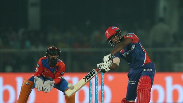 Delhi Daredevils looked in trouble when a stupendous partnership took place between Sanju Samson and Rishabh Pant. (BCCI)