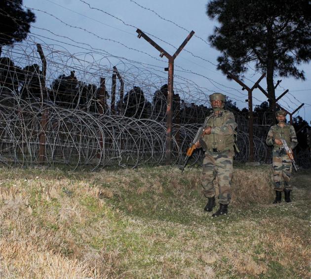 Army soldiers patrol at the Line of Control (LoC) in Poonch district of Jammu and Kashmir. (PTI File) Army soldiers patrol at the Line of Control (LoC) in Poonch district of Jammu and Kashmir. (PTI File)