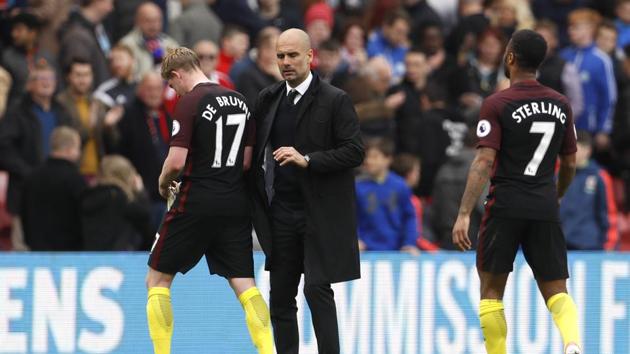 Premier League club Manchester City are in trouble after they were banned from signing academy players. (Reuters) Premier League club Manchester City are in trouble after they were banned from signing academy players. (Reuters)