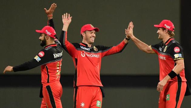 Royal Challengers Bangalore batsman AB de Villiers delivered an emotional speech for his teammates. (PTI) Royal Challengers Bangalore batsman AB de Villiers delivered an emotional speech for his teammates. (PTI)