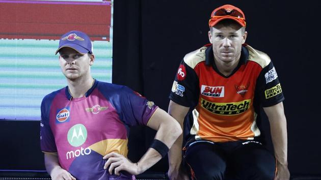Steven Smith’s Rising Pune Supergiant clash with David Warner’s Sunrisers Hyderabad in an IPL 2017 match in Hyderabad today. Get live cricket score of SRH vs RPS here.(BCCI) Steven Smith’s Rising Pune Supergiant clash with David Warner’s Sunrisers Hyderabad in an IPL 2017 match in Hyderabad today. Get live cricket score of SRH vs RPS here.(BCCI)