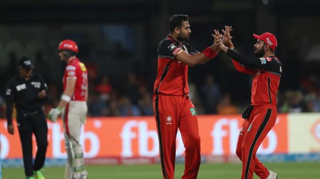 The visitors got off to a poor start as they lost both openers Hashim Amla and Martin Guptill in quick succession. Sreenath Aravind removed the New Zealander while Aniket Choudhary (in pic) got Amla.  (BCCI ) 