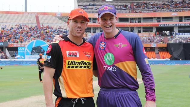 Sunrisers Hyderabad skipper David Warner won the toss and chose to bowl against Rising Pune Supergiant in a crucial IPL 2017 match. (BCCI)