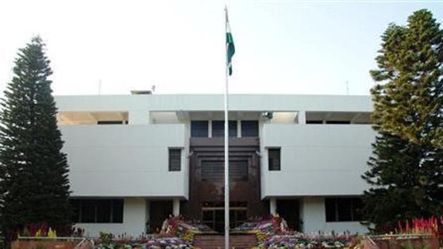 Chancery premises of the High Commission of India in Islamabad. (MEA website) Chancery premises of the High Commission of India in Islamabad. (MEA website)