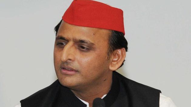 Akhilesh Yadav during a press conference at Samajwadi Party office in Lucknow. (Subhankar Chakraborty/HT File Photo) Akhilesh Yadav during a press conference at Samajwadi Party office in Lucknow. (Subhankar Chakraborty/HT File Photo)