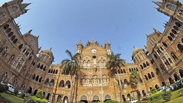 CST serves as the headquarters of the Central Railways. (Pratik Chorge/HT Photo) 