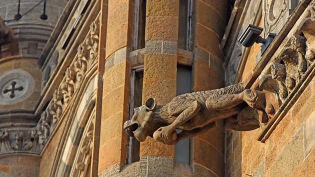 The building is a fusion of influences from the Victorian Italianate Gothic Revival and classic Indian architecture. (Pratik Chorge/HT Photo) 