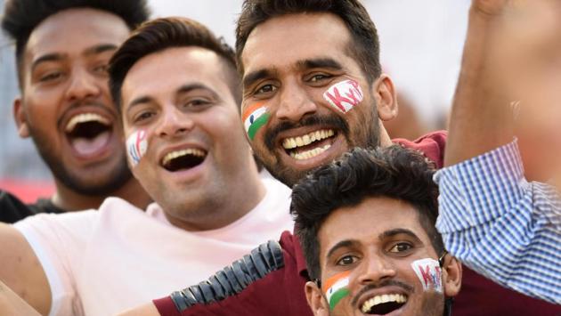 Cricket fans during an Indian Premier League (IPL) 2017 T20 match between Kings X1 Punjab and Gujarat lions at PCA stadium in Mohali, Punjab, on Sunday. (Ravi Kumar/HT Photo) Cricket fans during an Indian Premier League (IPL) 2017 T20 match between Kings X1 Punjab and Gujarat lions at PCA stadium in Mohali, Punjab, on Sunday. (Ravi Kumar/HT Photo)