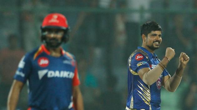With half the side back in pavilion inside the first six overs, DD never recovered and were shot out for 66, their lowest ever total in IPL history. (BCCI )