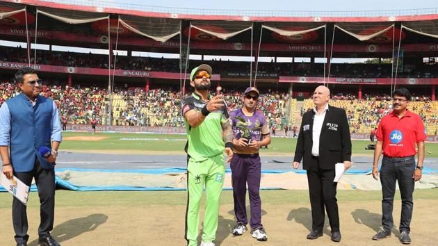 Kolkata Knight Riders won the toss and chose to bowl against Royal Challengers Bangalore. (BCCI)