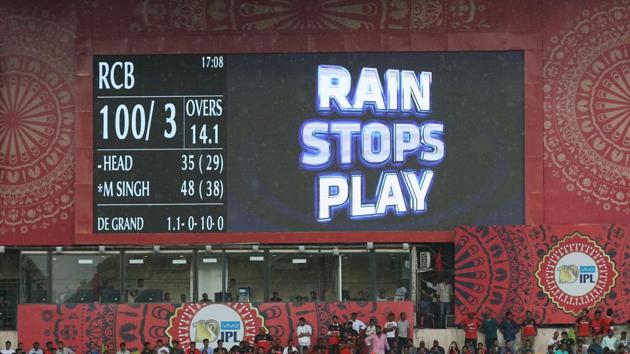 The match was stopped for 30 minutes due to rain but no overs were deducted. (BCCI)