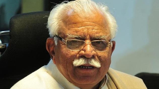 Haryana chief minister Manohar Lal Khattar (HT File Photo) Haryana chief minister Manohar Lal Khattar (HT File Photo)