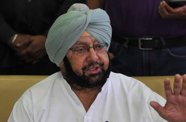 Punjab chief minister Captain Amarinder Singh