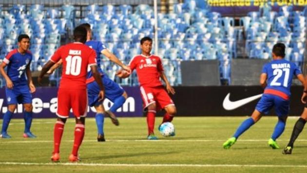 Bengaluru FC beat Shillong Lajong 3-2 in the 2017 Federation Cup. (AIFF) Bengaluru FC beat Shillong Lajong 3-2 in the 2017 Federation Cup. (AIFF)