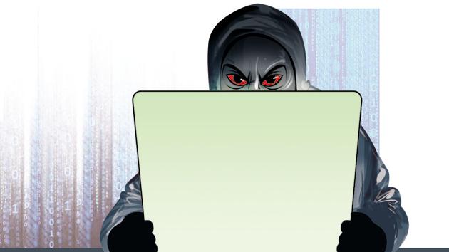 Officials from the cyber cell identified the manner in which they were duped as email spoofing. (HT Photo) Officials from the cyber cell identified the manner in which they were duped as email spoofing. (HT Photo)
