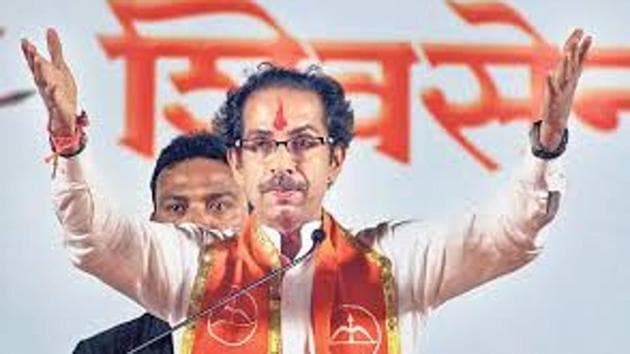 The Sena in an editorial in party’s mouthpiece Saamana said it expected the Narendra Modi government to make the country a “Hindu Rashtra” (Hindu nation).(HT File)