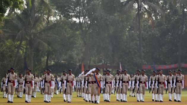 A grand salute. (Pratham Gokhale/HT Photo) 