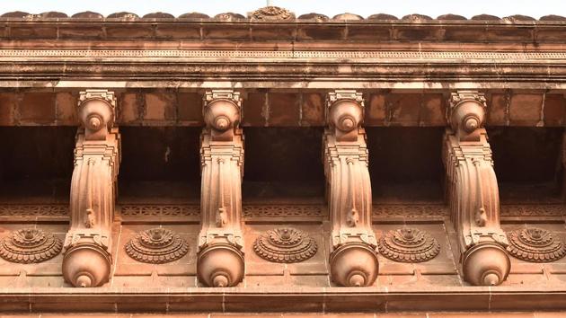 The foundations were completed in 1920, and the construction in 1924. (Kunal Patil/HT Photo) 