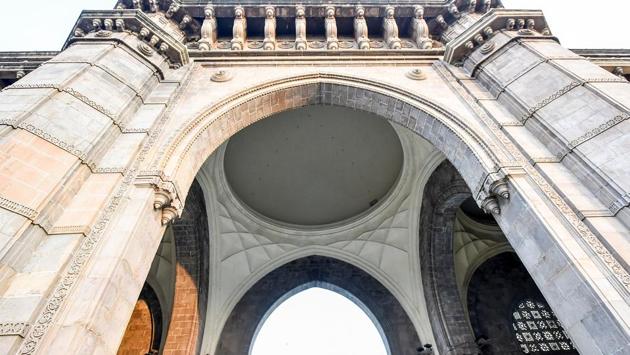 The central dome is 48 feet in diameter and 83 feet above the ground at its highest point. (Kunal Patil/HT Photo) 