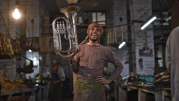 About seventy kilometres from Delhi, in a dusty bylane of Meerut is the small factory of Nadir Ali & Co. which has been manufacturing musical instruments for over a hundred years. Chances are that a lot of the instruments played by musical bands of the Indian armed forces have been made here in this modest workshop. This relatively unknown workshop has also made musical instruments that have made it to collections held across the world including the famed musical wing of the Royal Navy. (Ravi Choudhary/HT PHOTO) About seventy kilometres from Delhi, in a dusty bylane of Meerut is the small factory of Nadir Ali & Co. which has been manufacturing musical instruments for over a hundred years. Chances are that a lot of the instruments played by musical bands of the Indian armed forces have been made here in this modest workshop. This relatively unknown workshop has also made musical instruments that have made it to collections held across the world including the famed musical wing of the Royal Navy. (Ravi Choudhary/HT PHOTO)